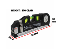 Renyuan 4 IN 1 FIXIT LEVEL PRO 3 LASER LEVEL Multifunctional Measurement 【2025 Version】 Tools (Tape Measure,Laser,Spirit Level) Addon Tripod. 