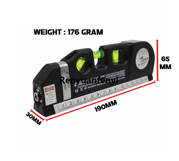 Renyuan%204%20IN%201%20FIXIT%20LEVEL%20PRO%203%20LASER%20LEVEL%20Multifunctional%20Measurement%20%E3%80%902025%20Version%E3%80%91%20Tools%20(Tape%20Measure,Laser,Spirit%20Level)%20Addon%20Tripod%20-%20Image%203