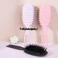 Difutagui 1PC Candy bursh Curly Hair Styling Brush: Defined Curls on Wet Hair- Luxury Nylon Bristles Detangling Volumizing Comb for All Hair Type. 