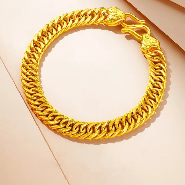 Sand%20gold%20jewelry,%20Fu%20Zitou%20boss%20bracelet,%20men's%20light%20luxury%20high-end%20design,%20versatile%20domineering%20simulation%20gold%20jewelry%20-%20Image%202