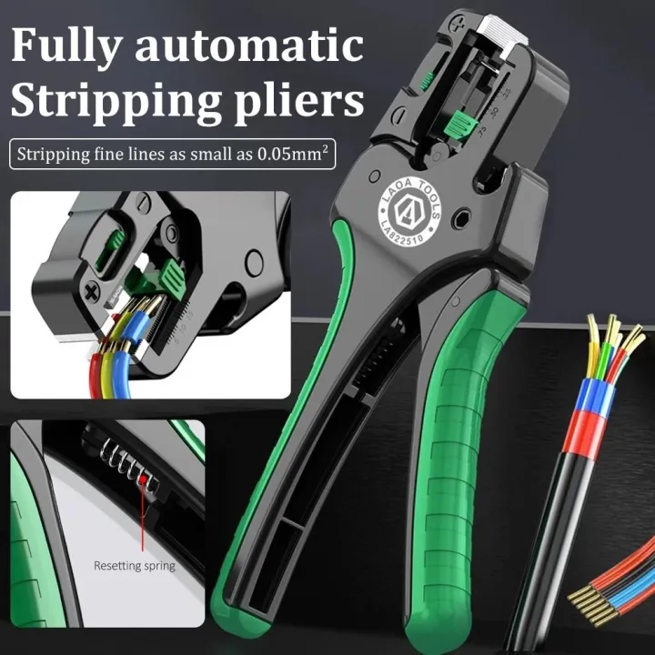 Portable Cutting Nippers Fully Automatic Wire Stripping Plier Fast Wire ...