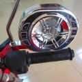 Motorcycle Stereo Speakers 3.5 Inch Bluetooth MP3 Player Waterproof FM Audio for Motor Scooter Bike ATV UTV. 