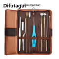 Difutagui Original 20pc Ear Pick Set Ear Canal Cleaning Massager Goose Feather Stick Earpick Stainless Steel Ear Wax Pickers Wax Remover Cleaner. 