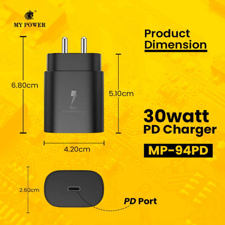 My%20Power%2030%20Watt%20PD%20Adaptor%20,%20Pd%20Charger,%20Type%20C%20Output%20Charger%20Black%20colour%20MP94pd%20Dock%20Round%20Indian%20Pin%20-%20Image%203