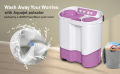 Godrej WSEDGE PRO 9 Kg 5 Star Semi Automatic Washing Machine (WSEDGE PRO 90 5.0 PB3 M LISP, Lilac Sprinkle). 