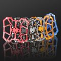 FORIDE 1 Pair Aluminum Alloy Universal Clipless Pedal Platform Adapters for SPD Self-Locking Pedal Titanium. 
