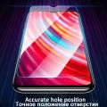 3 in 1 Vivo Y91 Acrylic Phone Case For Vivo Y93 Y95 Y91C Y91i Y1S Casing With Magnetic Wireless Charging Sticker +Full Coverage Tempered Glass Screen Protector. 