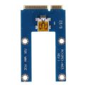 USB 3.0 Mini PCI-E to PCIe PCI Express 1X to 16X Extender Riser Card Adapter Extension Cable for Bitcoin Miner Mining. 