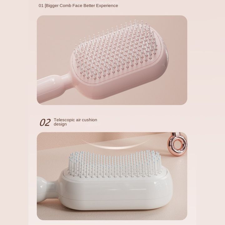 Gift%20Retractable%20Cushion%20Massage%20Comb%20Fluffy%20Comb%20Hairdressing%20Hairstyling%20Tools%20Self%20Cleaning%20Hair%20Comb%20Anti-static%20Massage%20Hair%20Brush%20-%20Image%203