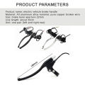 ​1 pair E-bike Brake Lever Cut-off Power Switch Universal Electric Vehicle Bicycle E-scooter Replace Spare Set Kit Lock Function YULING. 