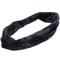 ARELENE 2X Gym Sports Absorbent Sport Sweat Headband Elastic Sweatband for Men and Women Yoga Hair Bands Graffiti Gray. 