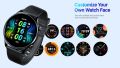 Riversong Motive 7C SmartWatch Circle| 1.52" Large High Resolution Display |BT Calling Smartwatch| IP68 Water-Resistance| inbuilt Game. 