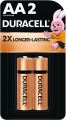Duracell Alkaline AA Batteries, Pack of 2. 