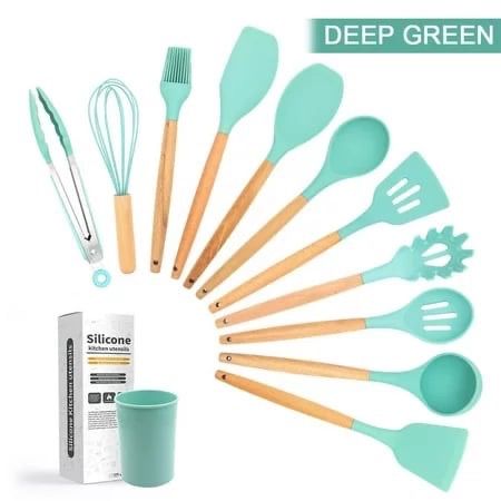 12%20Piece%20Silicone%20Spatula%20Set%20with%20Wooden%20Handle%20including%20Holder%20-%20Image%204