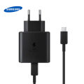 Samsung 45W Super Fast Charging 2.0 Travel Adapter (Type-C), EP-TA845 include 3.2ft Cable. 
