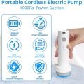 Electric Vacuum Pump Rechargeable Travel Air Pump for Vacuum Storage Bags for Suitcase with 15 Bag. 