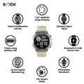 ROCK Move Smartwatch ll 1.43″ AMOLED display 466 x 466 ll Advanced SingleSync Bluetooth Calling ll Vcare, 24/7 Health Tracking Sensor ll  100+ sports modes ll SOS ll IP68 Waterproof Smart Watch. 