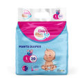 Kiddy Soft Baby Diaper Pants | Large Size Baby Diapers (9-14 Kg) | 30 Pieces | Anti-Lock Gel Technology | Upto 12 hours Absorption. 