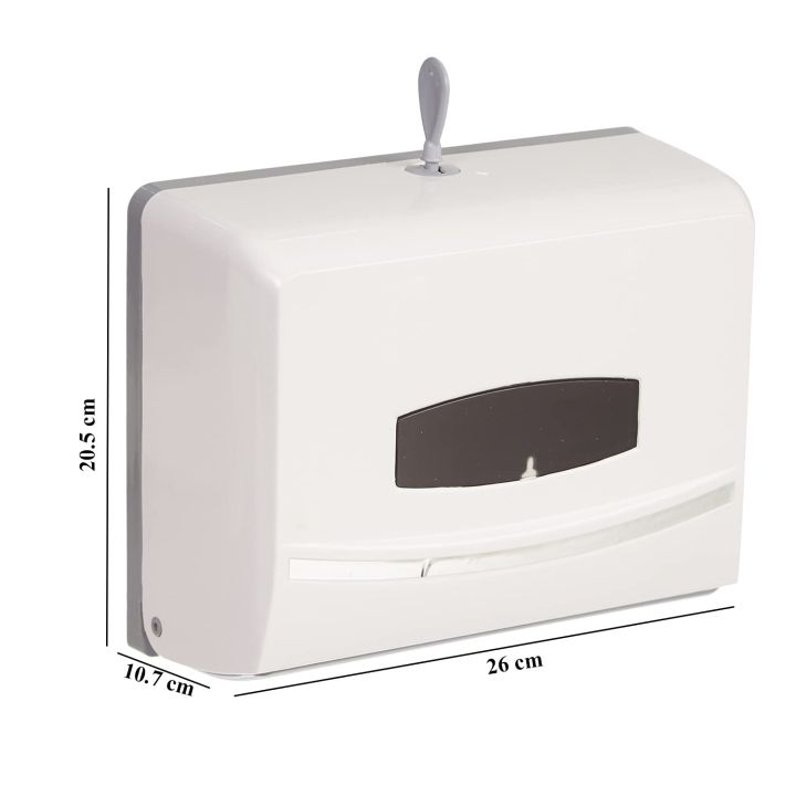 Wall%20Mount%20Tissue%20Holder%20M%20fold%20Paper%20Towel%20Dispenser%20-%20White%20-%20Image%204