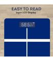 LCD Display Electronic Glass Body Weighing Scale With Temperature Indicator - Body Weighing Machine |. 