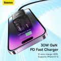 Baseus GaN5 30W Type C Fast Charging Charger for iPhone 14 pro max SAMSUNG S22 Huawei Xiaomi Realme. 