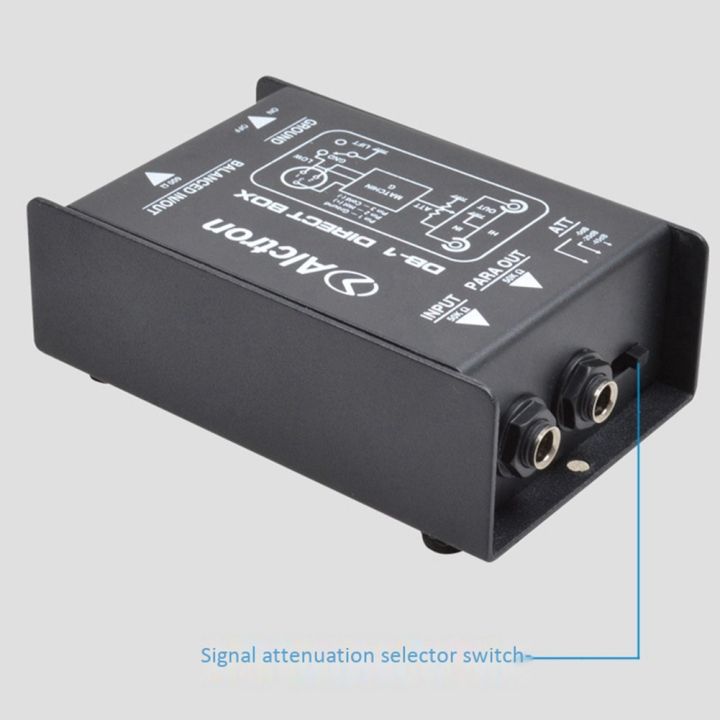 JINMY%202X%20DB-1%20Single%20Passive%20Impedance%20Converter%20DIBOX%20Front%20Stage%20Effector%20DI%20Box%20-%20Image%206