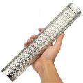 Bbq Stainless Steel Accessories Meshes Perforated Mesh Smoker Tube. 