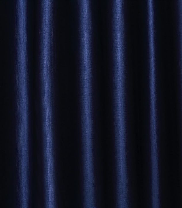 1%20Piece%20Silk%20Pattern%20Dark%20Blue%20Colour%20Window%20Curtain%20(4x6%20foot%20size)%20-%20Image%203