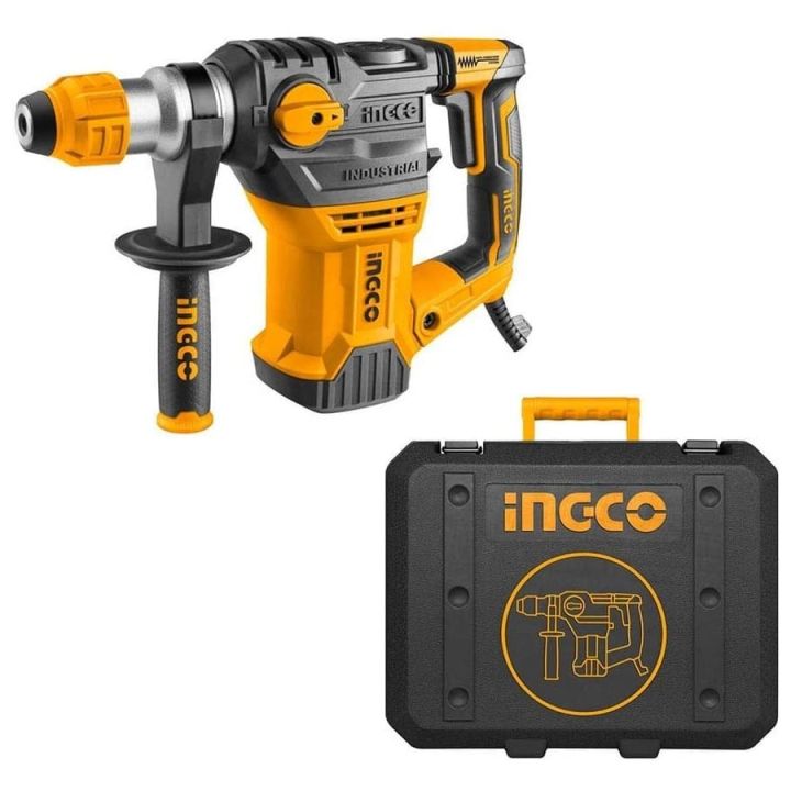 Ingco 1500W Rotary Hammer Sds Plus Chuck System