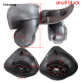 Sutuiying 1 Pair A08 Suitcase Luggage Replacement Casters 【2025 Version】 Swivel Mute Dual Roller WheelsMOSCHINO. 