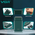 VGR V-390 Portable Men's Shaver Professional Electric Ultra Thin Shaver Rechargeable Razor Reciprocating Blade With USB Travel Shaver. 