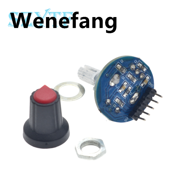 Wenefang 1PCS Rotary Encoder Potentiometer 5V Round Digital Bargain ...