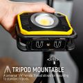 Rechargeable LED Work Light, Portable 10W COB Flood Work Light 1000 Lumens. 