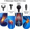 h-740 Fascial Gun Massager, Myofascial Physiotherapy Device, Rechargeable Electric Massager Vibration Massage Gun. 
