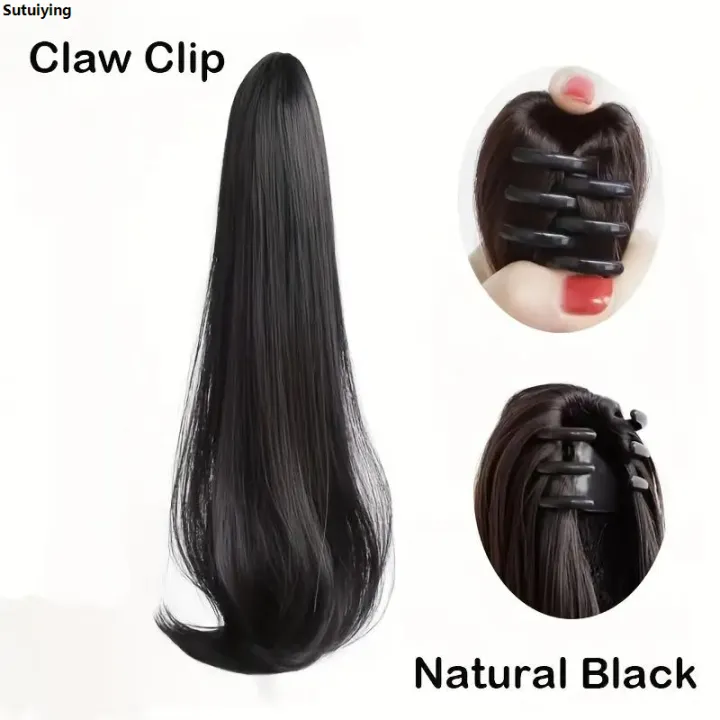 Sutuiying%20Synthetic%20Ponytail%20wig%20for%20women,%20grab%20clip,%20high%20ponytail%20New%20simulation,%20natural%20micro%20curl%20simulation,%20ponytail%20-%20Image%204
