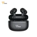 Vibes Bass Buds Drops Earbuds  ENC  Hi-Fi Sound  13mm Hybrid Drivers  Bass Boost Technology  Dual Mic Setup  40 Hrs Combined Playtime Earbuds Wireless. 