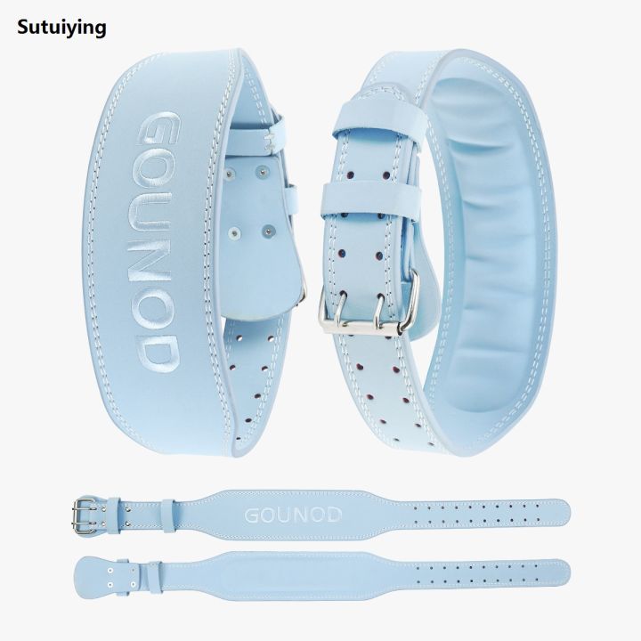 Sutuiying%20Matt%20PU%20Sports%20Belt%20Fitness%20Squat%20Deadlift%20Luxury%20Weightlifting%20Belt%20Fitness%20Protection%20-%20Image%204