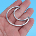 ARELENE 2X Moon Catcher Metal Hoop Rings Circle Macrame for DIY Craft Dream Catcher Making Wall Hanging Decoration. 