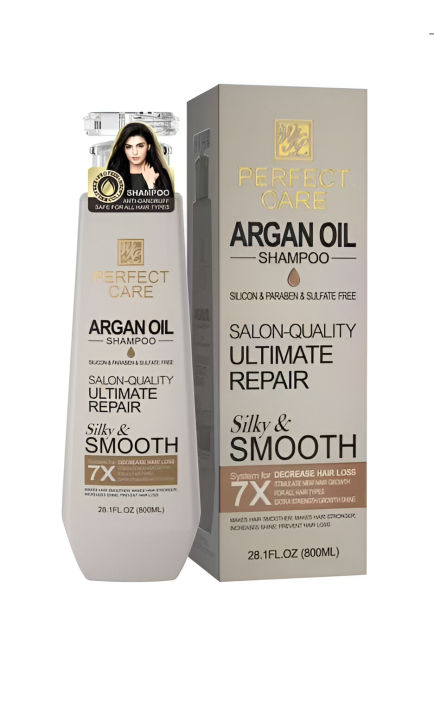 Perfect Care Argon Oil Shampoo Silcon Sulphate & Paraben Free 800ml