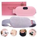 Period Cramp Relief Massager & Heating Pad for Period Cramps Portable Cordless Periods Cramps Relief Machine 3-Temp. & 4-Massage Mode Fast Heating Menstrual Period Pain Relief Device for Women (Periods Relief). 