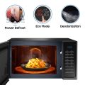 Samsung 28 L Convection  Oven (MC28H5025VP/TL, Black with Magnolia Pattern, Slim). 