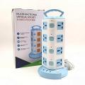 Multifunctional Vertical Socket - 2500W -16 AC Socket/ 3 USB Socket. 