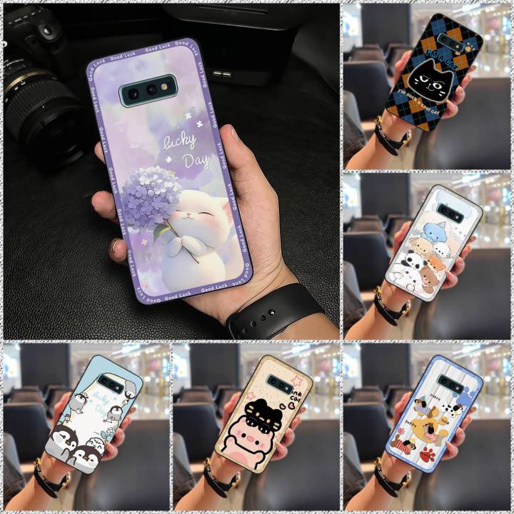 Back%20Cover%20Silicone%20Phone%20Case%20For%20Samsung%20Galaxy%20S10E/SM-G970K%20Soft%20case%20Waterproof%20TPU%20Cartoon%20Graffiti%20Anti-dust%20Cute%20-%20Image%207