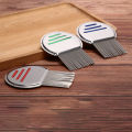 Stainless Steel Hair Lice Comb Brushes Nit Free Terminator Fine Egg Dust Removal. 