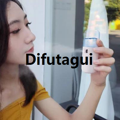 Difutagui New 30ML Mini Facial Steamer Nano men Mist mener Nebulizer Face New style Steamer Humidifier Portable Hydrating Vaporizer Spa Equipment
