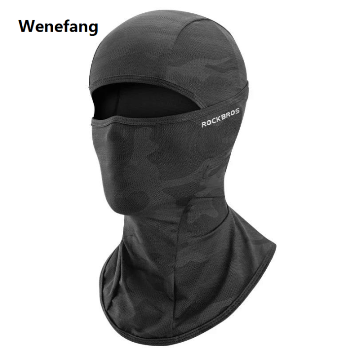 Wenefang%20%E3%80%90AmbitionmA%E3%80%91ROCKBROS%20Women%20Men's%20Balaclava%20Sun%20Protection%20Electric%20Bicycle%20Motorcycle%20Full%20Face%20Mask%20Ice%20Silk%20Headgear%20Cycling%20Spring%20Summer%20-%20Image%202