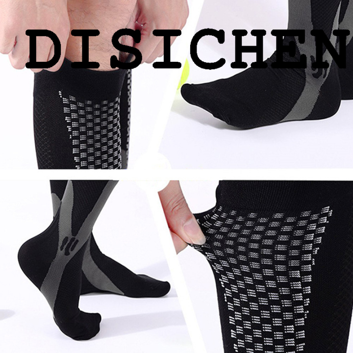 DISICHEN%20Fashion%202023%20High%20New%20Compression%20Socks%20Stockings%20Men%20Women%20Sports%20Socks%20For%20Marathon%20Cycling%20Football%20Varicose%20Veins%20Meias%20-%20Image%205