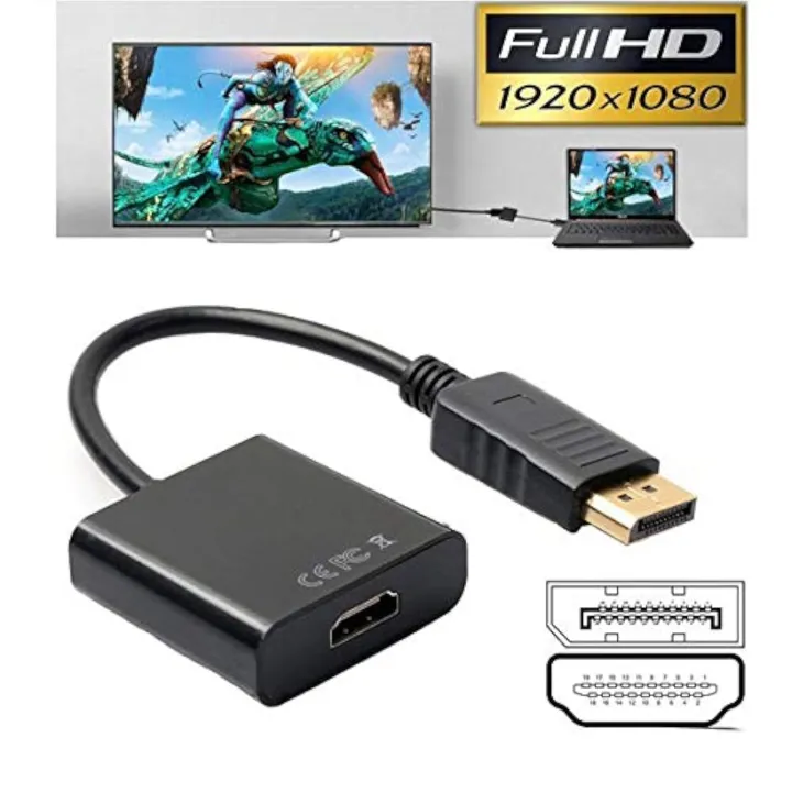 Displayport%20To%20Hdmi%20Adapter%20-%20Black%20-%20Image%203