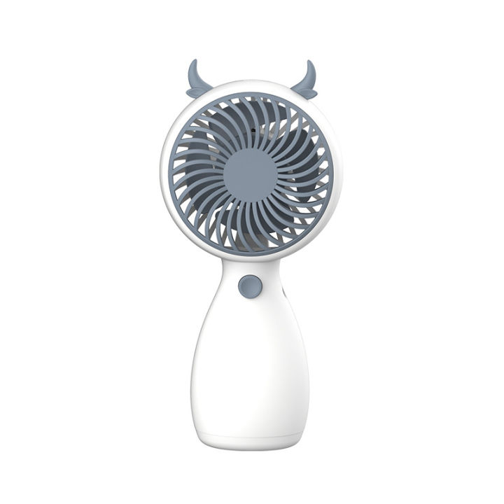 OYPFXMI Cute Hand-Held Fan, USB Charging, Portable Wind Power Ultra-Quiet Mini Multi-Function Electric Fan