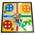 Foldable Magnetic Ludo Brain Game With Full Set Of Dices And Pawns. 